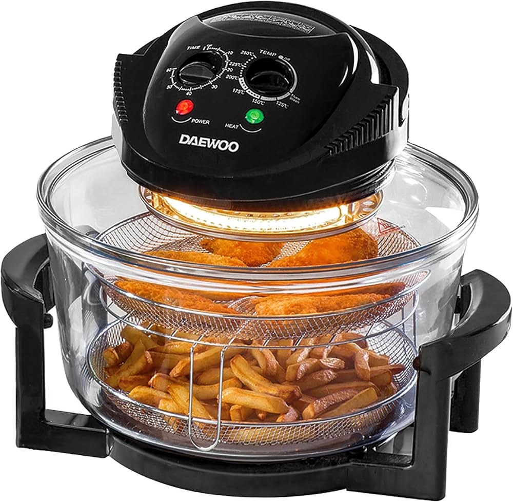 Daewoo 17L halogen air-fryer oven
