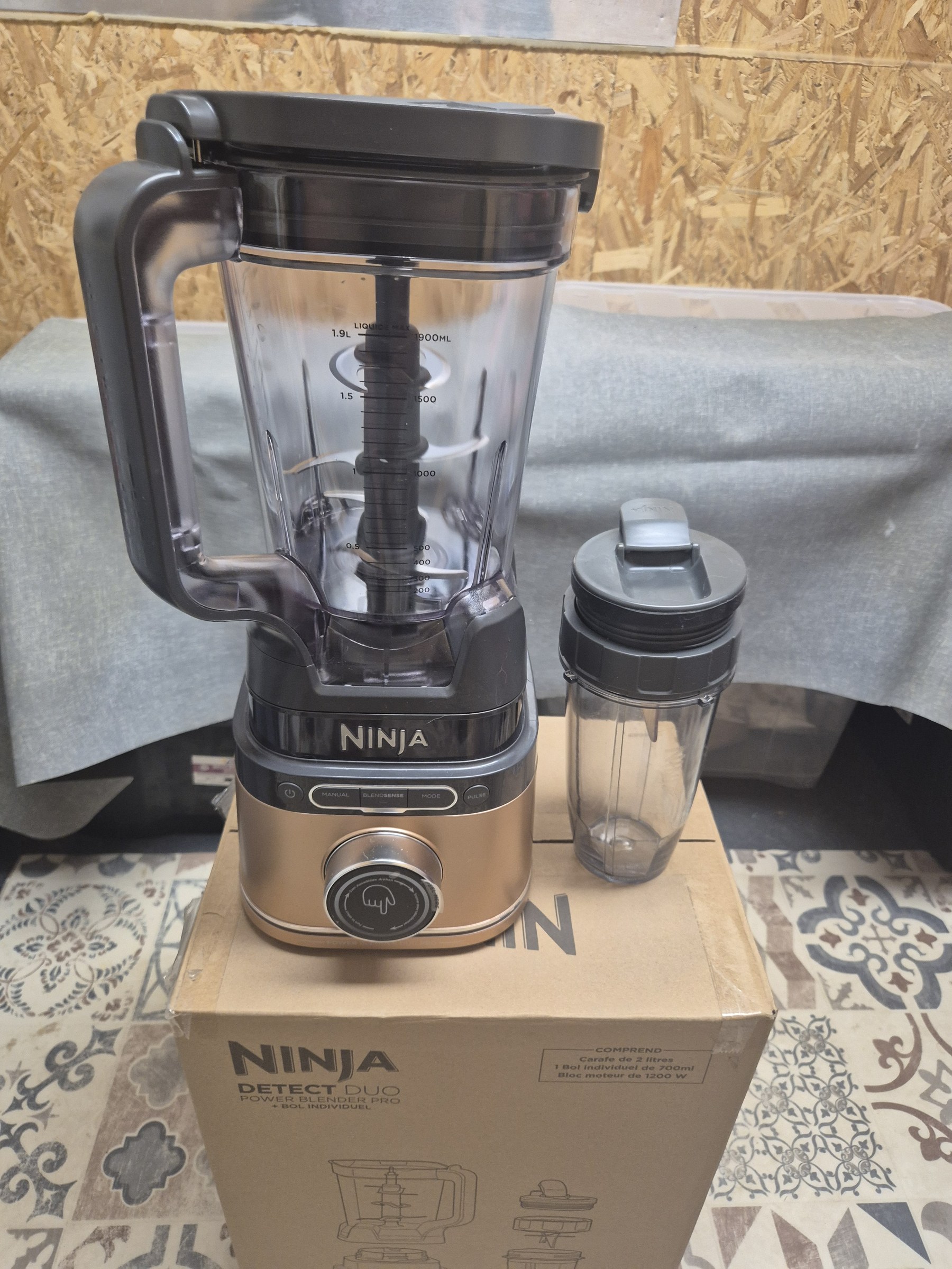 Ninja Detect Duo Power Blender Pro (1200W) - Like New in Original Box