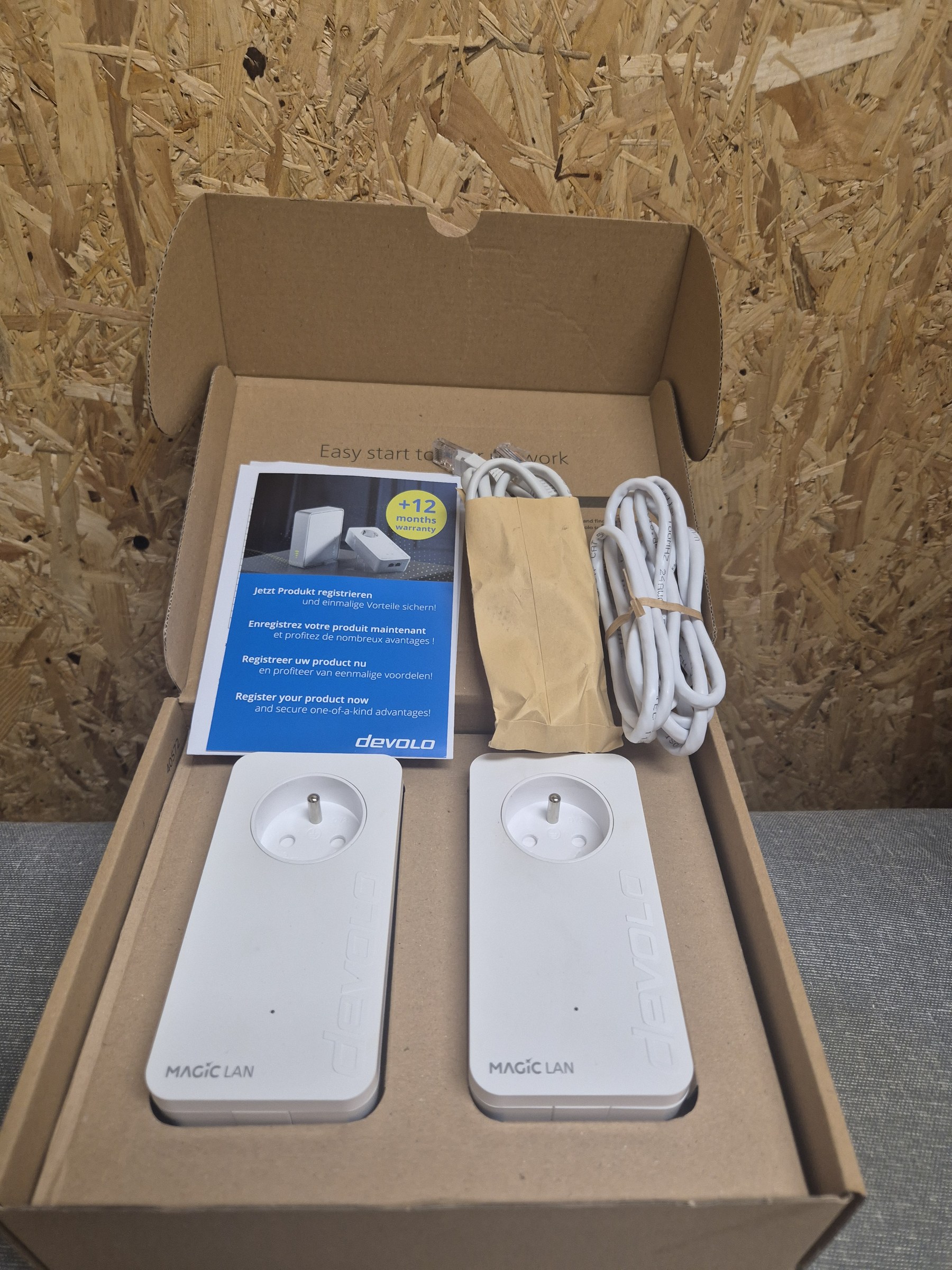 devolo Magic 2 LAN Starter Kit Powerline Adapters - Brand New In Box