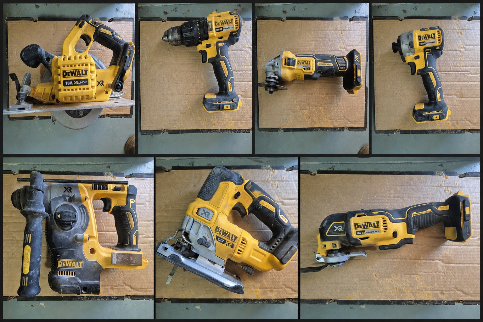 DeWalt 18V XR Brushless Power Tool Bundle