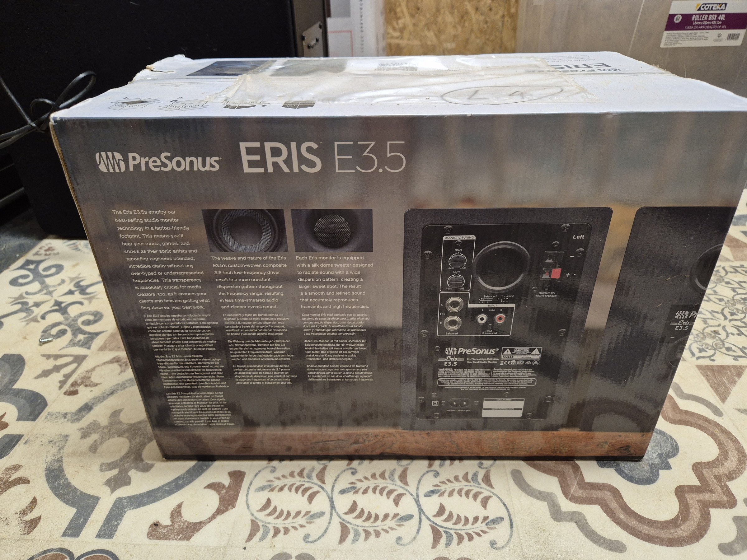 PreSonus Eris E3.5 Active Studio Monitors (Pair) - Brand New In Box