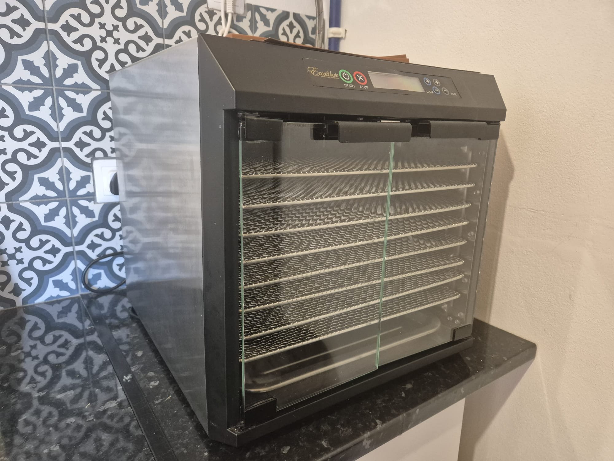 Excalibur 10-Tray Dehydrator in Stainless Steel EXC10ELG, rated the most reliable dehydrator brand by long-term owners